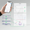 Зарядка для электромобиля 9.2 кВт 40А 1-фаза Type 1 (американское авто) 4.6м WALL WiFi UACHARGER (CHS-WLWF220911-23)