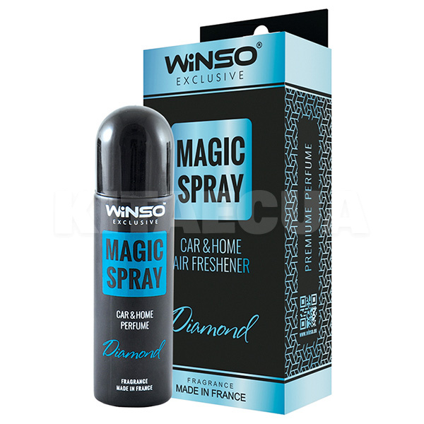 Ароматизатор "алмаз" 30мл Exclusive Magic Spray Diamond Winso (531800)