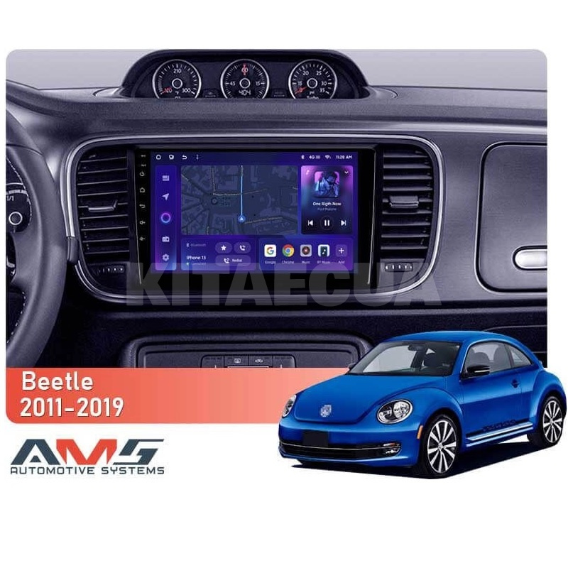Штатна магнітола MOSS M3 4+32 ГБ 9" Volkswagen Beetle A5 2011-2019 AMS (50750) - 2