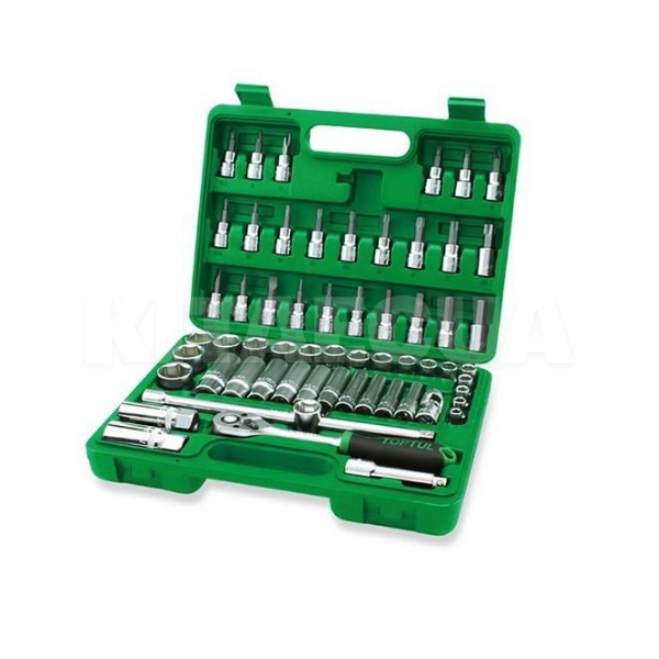 Набор инструментов 3/8"х3/4" 60 предметов TOPTUL (GCAI6001)