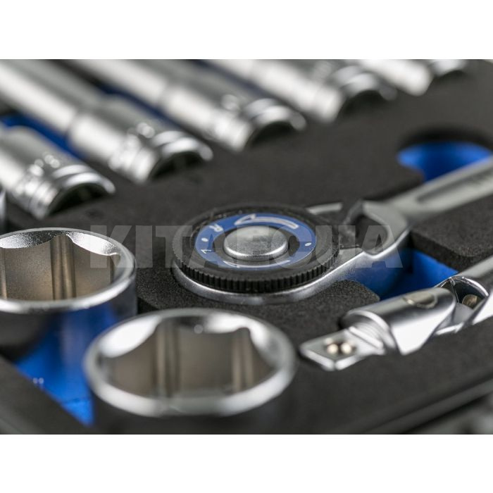 Набор инструментов 3/8" 36 предметов HOGERT (HT1R465) - 2