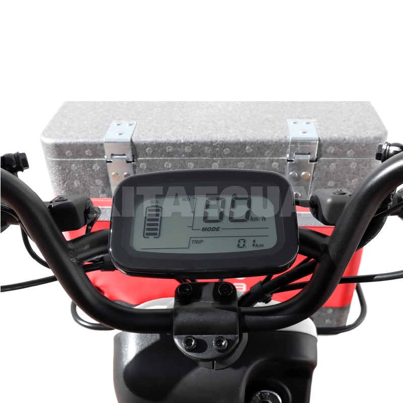 Электроскутер 120 км 1200 Вт белый + 2 бокса в подарок AIMA (XIO MA U1 L1E 2520 W/h-white) - 5