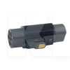 Переходник 7.4 кВт 32А 1-фаза Type 2 (станция) - GB/T AC (европейское авто) с замком (2319)