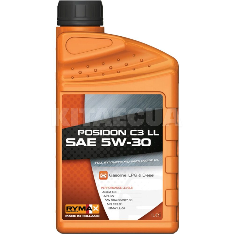 Масло моторне синтетичне 1л 5W-30 Posidon C3 LL RYMAX (259847)