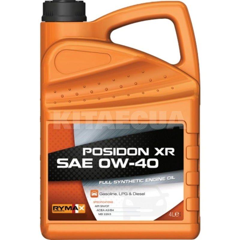 Масло моторное синтетическое 4л 0W-40 Posidon XR RYMAX (253234)
