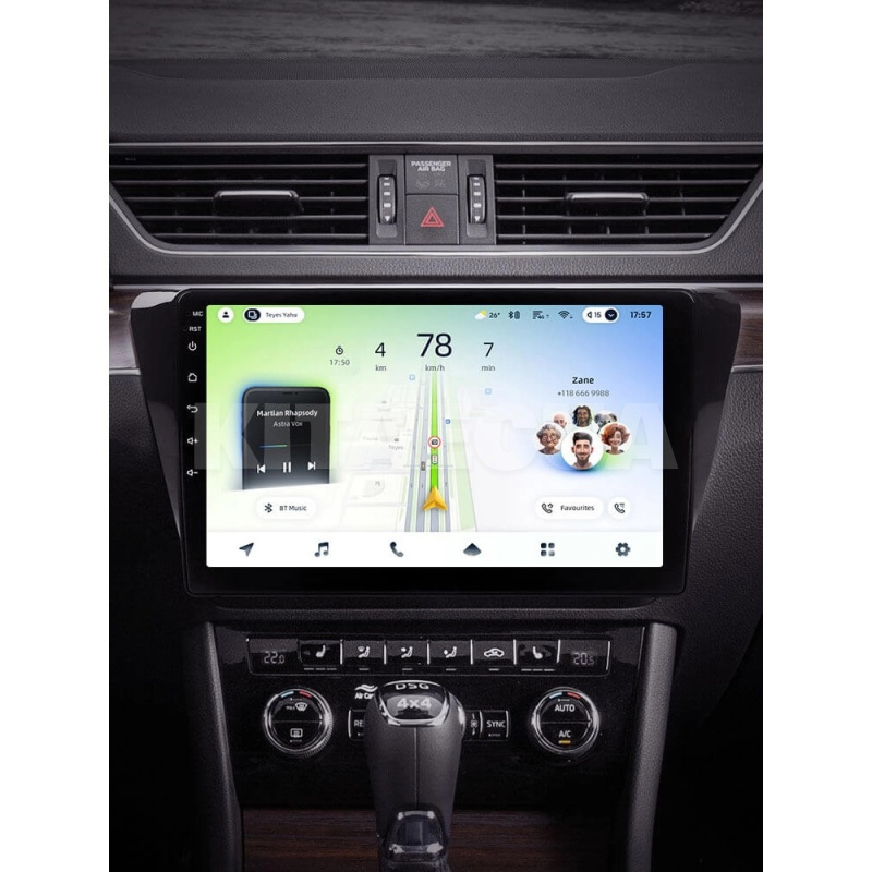Штатная магнитола CC4L 4+64 Gb 10" Skoda Superb 3 2015-2019 Teyes (72441) - 3