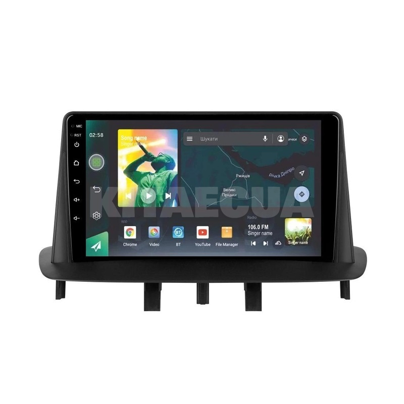 Штатна магнітола X9232 2+32 Gb 9" Renault Megane 3 2008-2014 (одна коса)(L1) SIGMA4car (33763) - 3