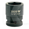 Головка торцева ударна 6-гранна 22мм 1/2" 39мм YATO (YT-1012)
