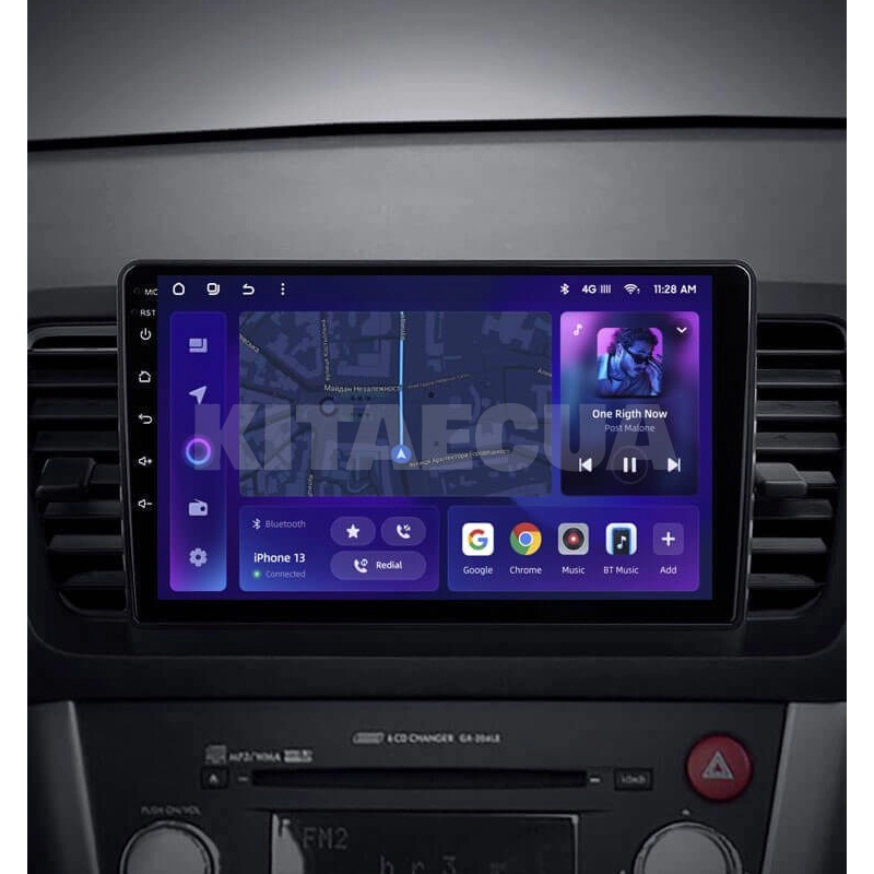 Штатна магнітола MOSS M2 4+32 Gb 9" Subaru Legacy 4 2003-2009 AMS (49448) - 2