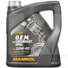 Масло моторное полусинтетическое 4л 10W-40 O.E.M. for/Opel/GM Mannol (MN7702-4)