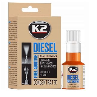 Очисник дизельних форсунок двигунів 50мл Diesel K2