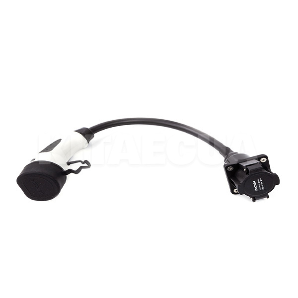 Перехідник 7.4 квт 32А 1-фаза TYPE 1 (станція) - Type 2 (європейське авто) Duosida (EV200290)