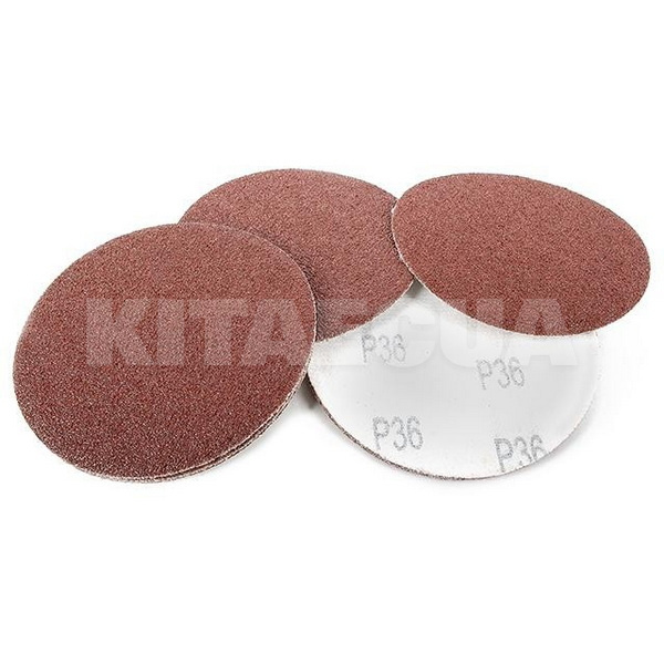 Диск шліфувальний 125 мм P36 (компл 10 шт.) Intertool (BT-0503-INTERTOOL)