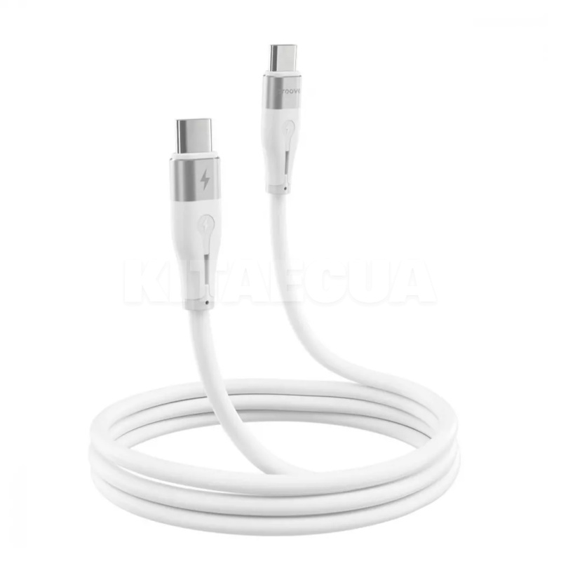 Кабель Type-C Type-C 60W 1м Soft Silicone белый PROOVE (492070003) - 6