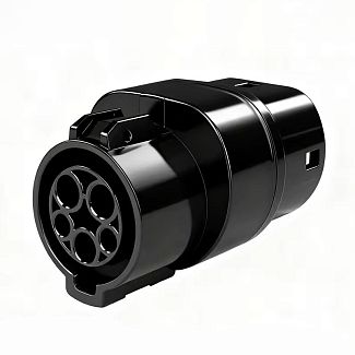 Переходник Type 1 (станция) - Type 2 (авто) 7.4 кВт 32А 1-фаза Small Lonlink