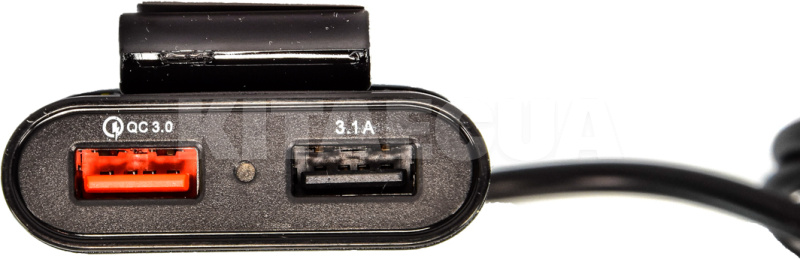 Автомобільний зарядний пристрій 4 USB 8a Qualcom 3.0 Black CQC-410 XoKo (CQC-410-BK-XoKo) - 3