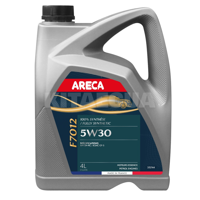 Масло моторное синтетическое 4л 5W-30 F7012 ARECA (051574)