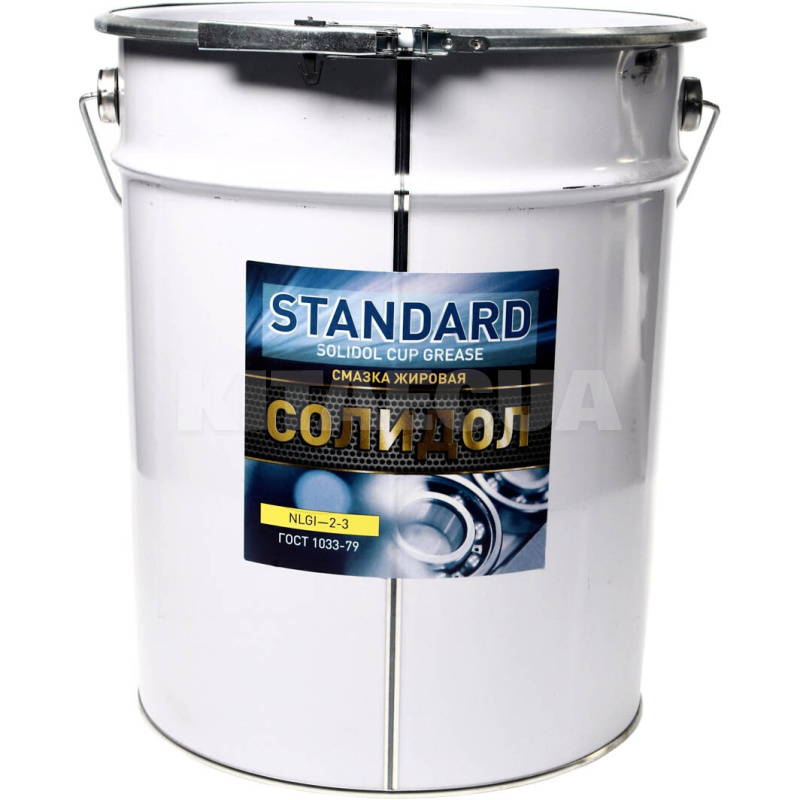 Смазка 17кг Солидол жировой Standard Дорожня карта (41071028314)
