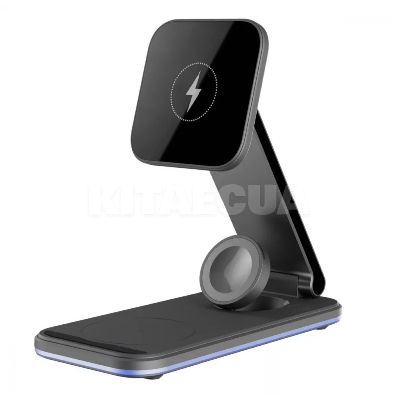 Бездротовий зарядний пристрій 3in1 Type-C Energy Fold black PROOVE (508790001)