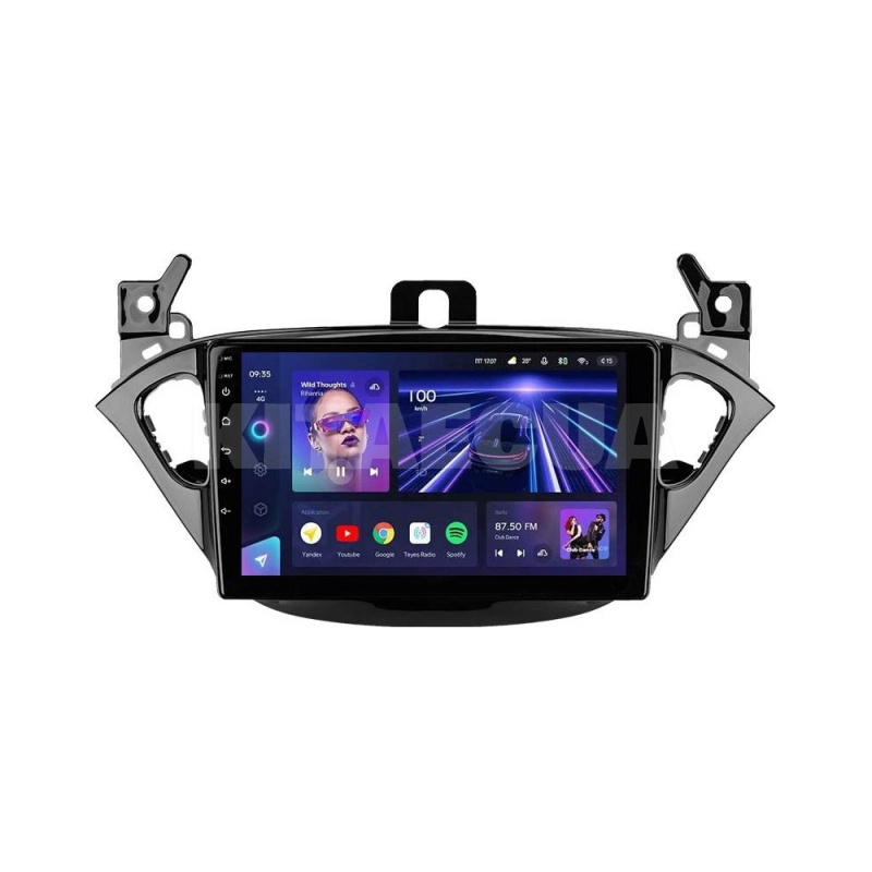 Штатная магнитола CC3L 4+32Gb 9" Opel Corsa 2014-2019 Teyes (42860)