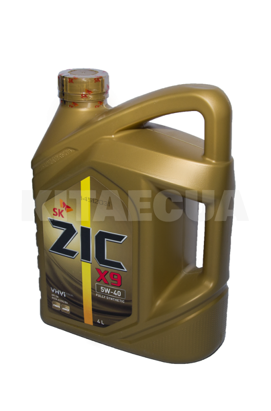 Масло моторное синтетическое 4л 5W-40 X9 ZIC (162656-ZIC) - 3