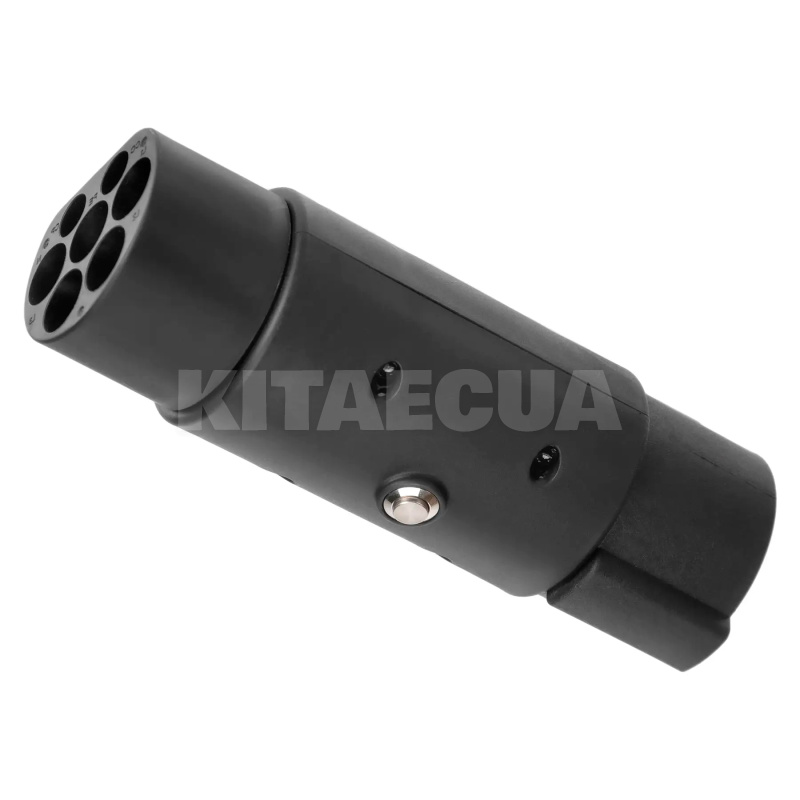 Переходник 7.4 кВт 32А 1-фаза Тype 1 (cтанция) - GB/T AC (китайское авто) OLINK (АС Адаптер Type 1 - Type GBT з фіксатором) - 3