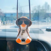 Фигурка подвесная в автомобиль "Утка на качелях" (Cowboy-Pipe-Duck-2)