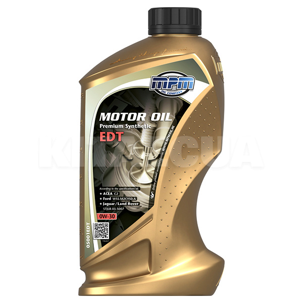 Масло моторное синтетическое 1л 0W-30 EDT MPM (MPM_05001EDT)