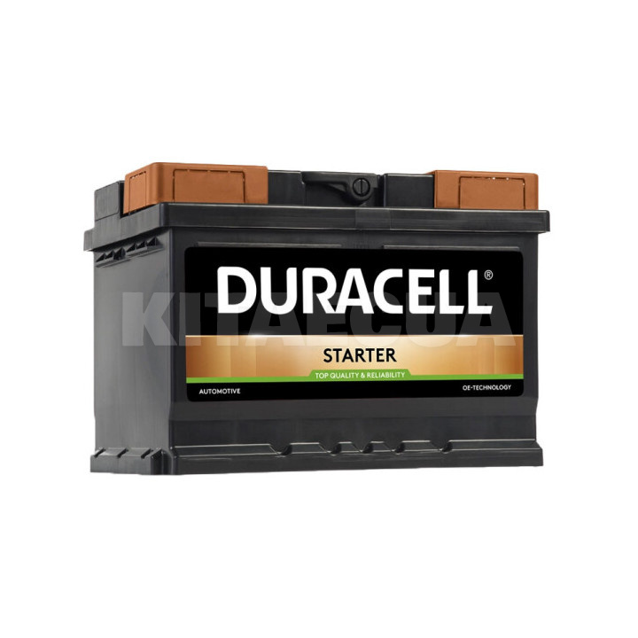 Акумулятор автомобільний 55Ah 450A "+" праворуч DURACELL (DS55)