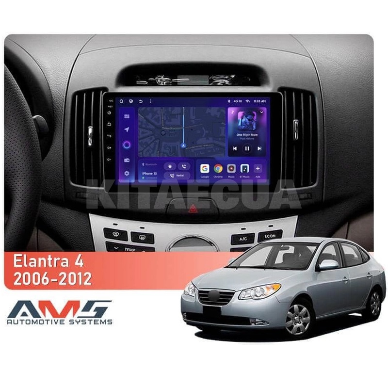 Штатна магнітола MOSS M3 4+32 ГБ 9" Hyundai Elantra 4 HD 2006-2012 AMS (49975) - 2