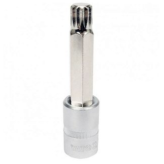 Головка торцевая с насадкой SPLINE 14 мм 1/2" 100 мм YATO