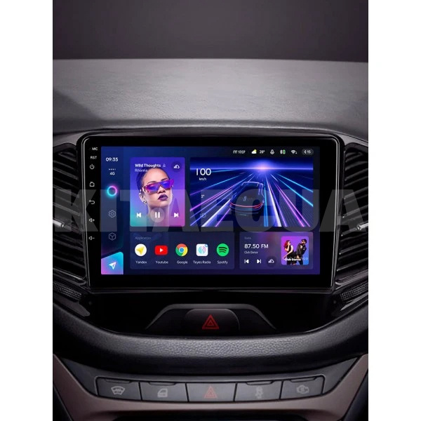 Штатна магнітола CC3 4+32 Gb 9" LADA Vesta Cross Sport 2015-2019 Teyes (46631) - 2