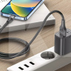 Кабель USB Micro USB 2.4A 1м Double Way Silicone черный PROOVE (505070001)