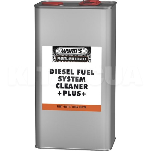 Присадка-очиститель для топливных насосов и инжектора 5л DIESEL FUEL SYSTEM CLEANER +PLUS+ WYNN'S (W46796)