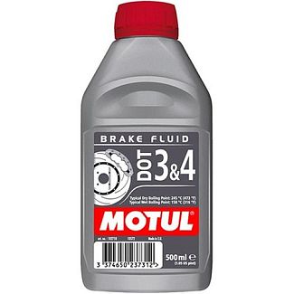 Тормозная жидкость 0.5л DOT3&4 MOTUL