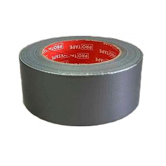 Клейкая армированная лента 50 м х 48 мм серая PROTAPE