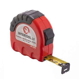 Рулетка 5м х 19мм "EXTRA" Intertool