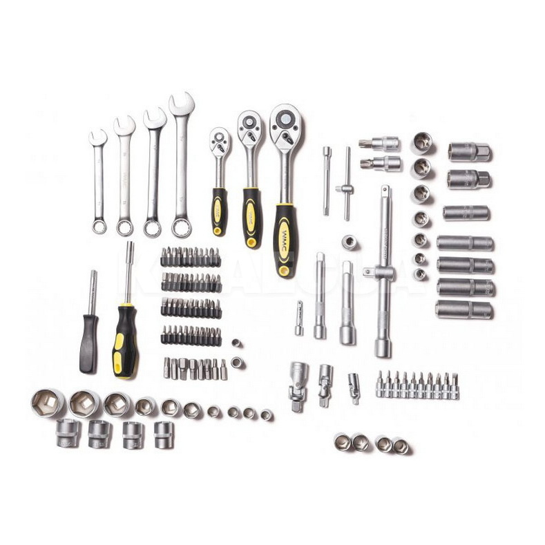 Набор инструментов 1/2" & 1/4" & 3/8" 216 предметов Forsage (F-38841(New)) - 4