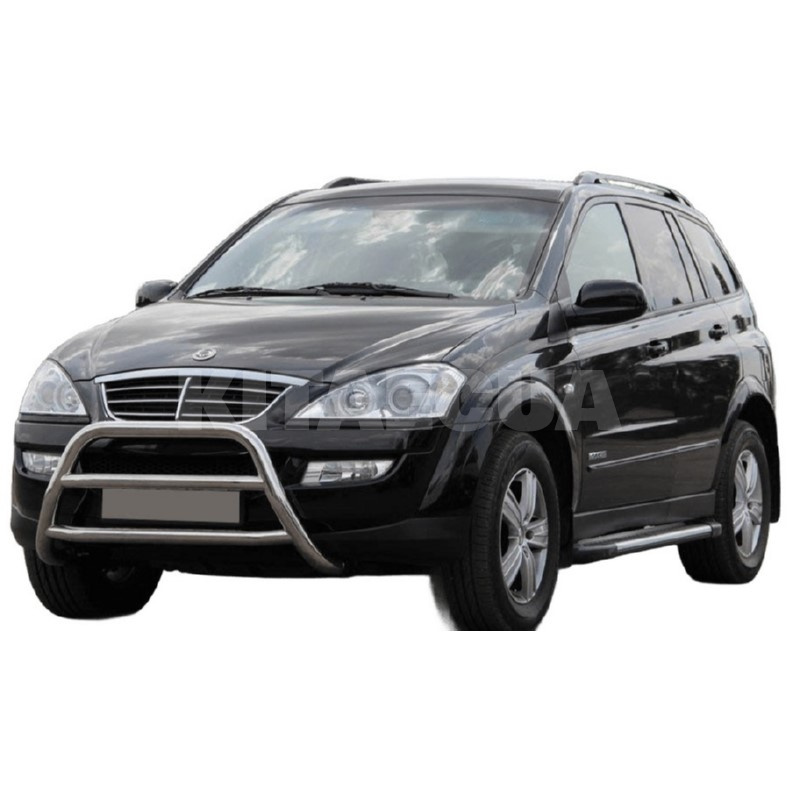 Кенгурятник WT022 SsangYong Kyron 2005-2014 нержавеющая сталь CAN (dd22727) - 2