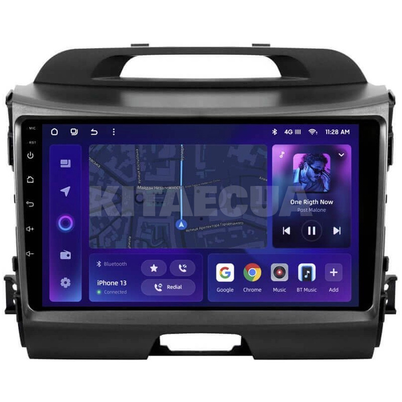 Штатна магнітола MOSS M2 4+32 Gb 9" Kia Sportage 3 SL 2010-2016 (C) AMS (49223)