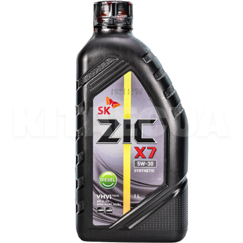 Масло моторное синтетическое 1л 5W-30 X7 Diesel ZIC (132610-ZIC)