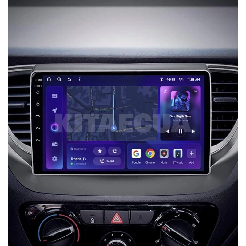 Штатна магнітола MOSS M2 4+32 Gb 9" Hyundai Solaris 2 2017-2020 (B) AMS (49147) - 2