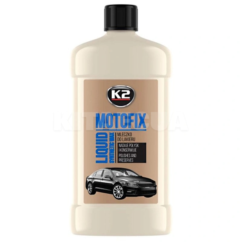 Полироль для кузова 500 мл с воском Motofix K2 (K055)