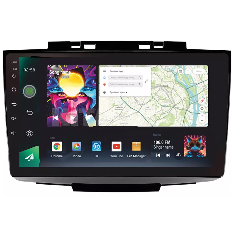 Штатная магнитола PRO 9464 4+64 Gb 9" GREAT WALL Hover H5 1 2010-2017 SIGMA4car (39613)