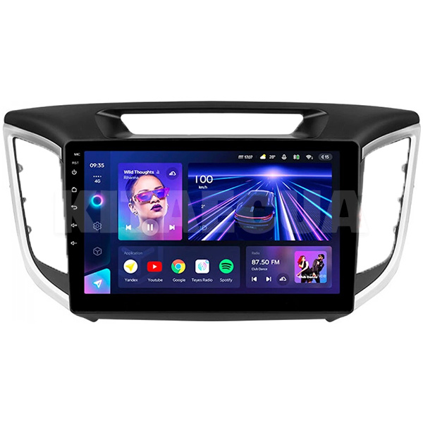 Штатна магнітола CC3 4+32 Gb 10" Hyundai Creta IX25 2015-2019 Teyes (47031)