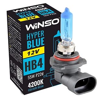 Галогенна лампа HB4 55W 12V HYPER Blue Winso
