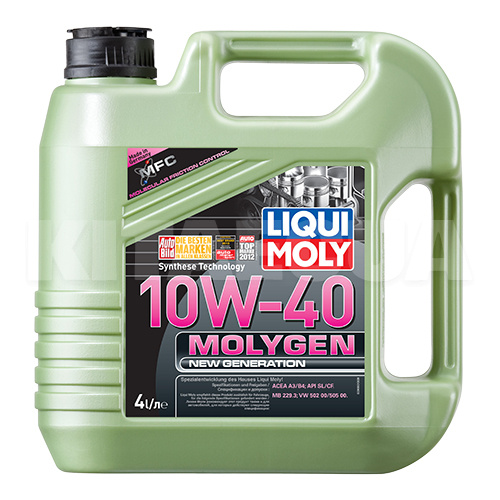Масло моторное полусинтетическое 4л 10W-40 Molygen New Generation LIQUI MOLY (9060)