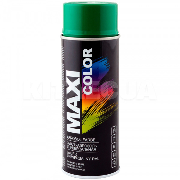 Фарба-емаль м'ятно-зелена 400мл універсальна декоративна MAXI COLOR (MX6029-MAXI COLOR)