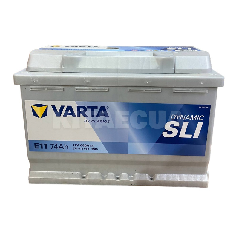 Акумулятор автомобільний 74Ач 680А "+" праворуч VARTA (VT 574012BD)