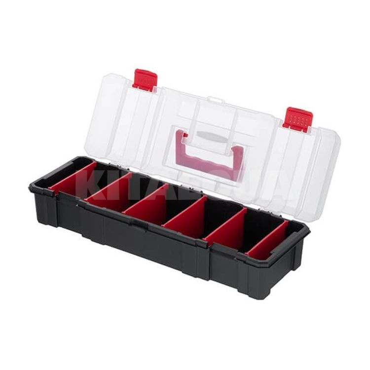 Органайзер 18" 460х165х91 мм 7 ячеек 6 съемных перегородок Intertool (BX-4042) - 3